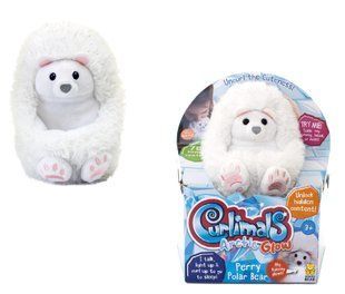 Уцінка Інтерактивна м'яка іграшка Полярний ведмедик Перрі Curlimals Arctic Glow Perry Polar Bea Golden Bear 3725