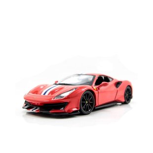 Металева машинка Ferrari 488 Pista Bburago 18-26026