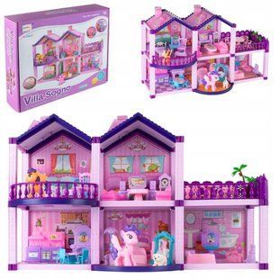 Ляльковий будиночок Pony Fantasy Villa Sogno Woopie 43148