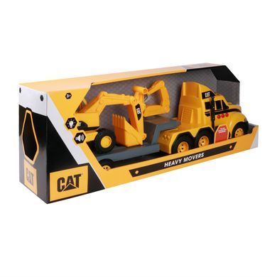 Уцінка Вантажівка з прицепом та екскаватором (66 cм) Cat Heavy Movers Funrise 82740