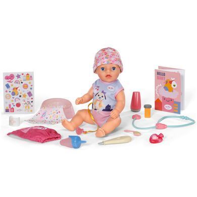 Лялька Baby Born (36 см) Лена у лікаря  Zapf Creation 840467