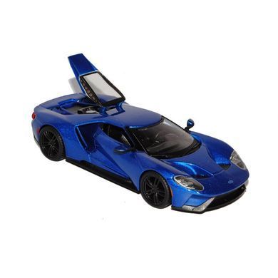 Металева машинка 2017 Ford Gt Bburago 18-43043 масштаб 1/32