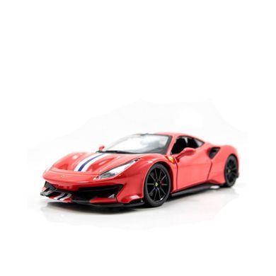 Металлическая машинка Ferrari 488 Pista Bburago 18-26026