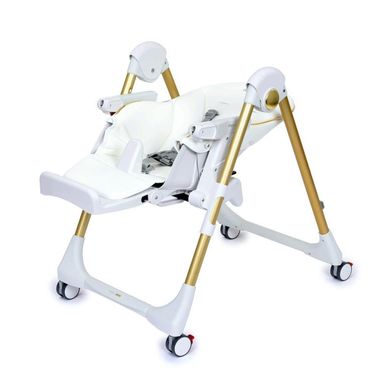 Стільчик для годування Peg-Perego Prima Pappa Follow Me Gold 8005475409855