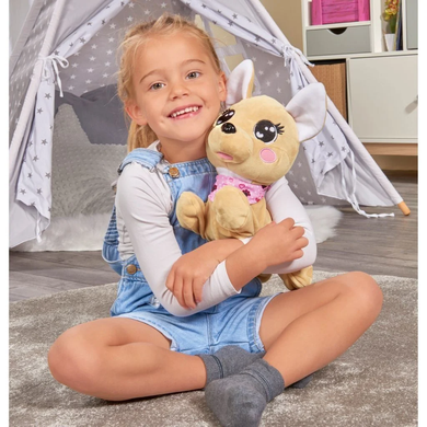 Интерактивная мягкая игрушка Собачка Chi Chi Love Baby Boo Simba 5893500 (рус. язык исполняет 12 команд, 60 звуков)