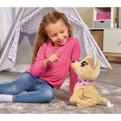 Интерактивная мягкая игрушка Собачка Chi Chi Love Baby Boo Simba 5893500 (рус. язык исполняет 12 команд, 60 звуков)