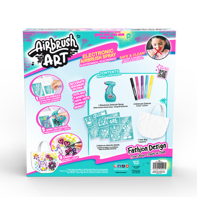 Набір для творчості AirBrush Fashion Design Kit Canal Toys AIR016