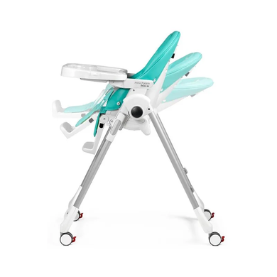 Стул для кормления 2в1 Prima Pappa Follow Me Tahiti Peg-Perego IH01000000BL91 бирюзовый