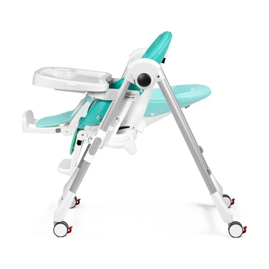 Стул для кормления 2в1 Prima Pappa Follow Me Tahiti Peg-Perego IH01000000BL91 бирюзовый