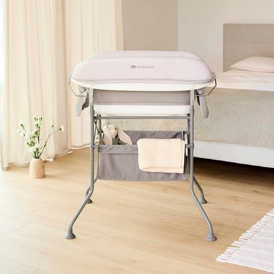 Столик для пеленания с ванной 2 в 1 Kinderkraft Bubbly Grey KABUBB00GRY0000