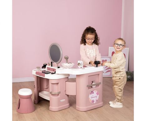 Игровой набор Бьюти салон с набором косметики My Beauty Center Smoby 7600320256 звуковые и световые эффекты