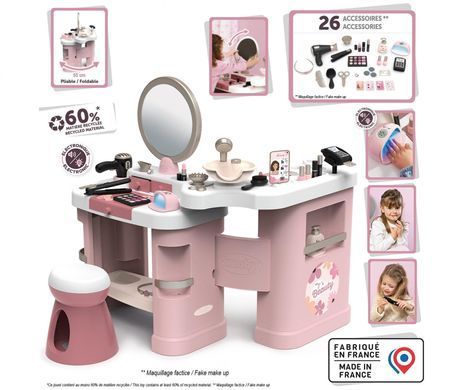 Игровой набор Бьюти салон с набором косметики My Beauty Center Smoby 7600320256 звуковые и световые эффекты