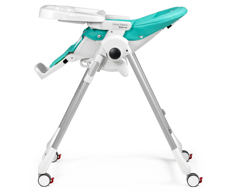 Стул для кормления 2в1 Prima Pappa Follow Me Tahiti Peg-Perego IH01000000BL91 бирюзовый
