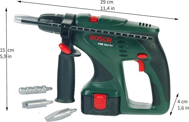 Іграшковий дриль-перфоратор Bosch mini Hammer Drill Theo Klein 8450