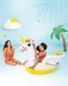 Детский надувной плотик Ride On Unicorn Intex 57561 (198 х 140 х 102 см)