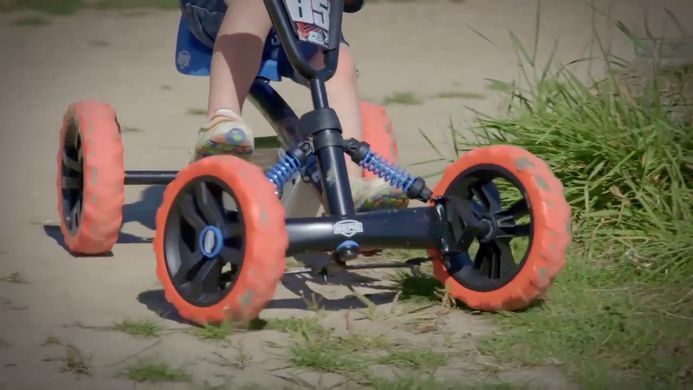 Дитячий веломобіль 2в1 Berg Buzzy Nitro 24.32.00.00 з батьківською ручкою