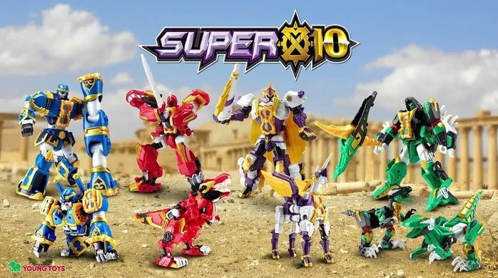 Робот-трансформер Super10 Tyrannus Young Toys 314059