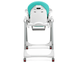 Стул для кормления 2в1 Prima Pappa Follow Me Tahiti Peg-Perego IH01000000BL91 бирюзовый