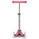 Детский трехколесный самокат (до 50 кг) mini Micro Deluxe Fairy Glitter LED MMD208 розовый