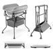 Столик для пеленания с ванной 2 в 1 Kinderkraft Bubbly Grey KABUBB00GRY0000