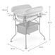Столик для пеленания с ванной 2 в 1 Kinderkraft Bubbly Grey KABUBB00GRY0000