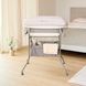 Столик для пеленания с ванной 2 в 1 Kinderkraft Bubbly Grey KABUBB00GRY0000