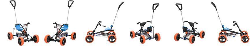 Дитячий веломобіль 2в1 Berg Buzzy Nitro 24.32.00.00 з батьківською ручкою