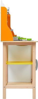Дерев'яна дитяча кухня з посудом Fantastic Kitchen Viga Toys 50957FSC