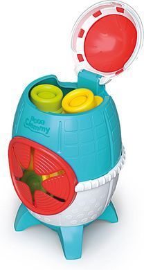 Развивающая игрушка с мягкими кубиками Soft Clemmy Space Rocket Baby Clementoni 17806