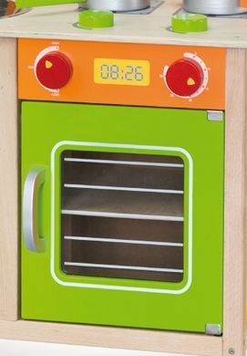 Дерев'яна дитяча кухня з посудом Fantastic Kitchen Viga Toys 50957FSC