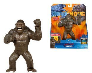 Уцінка Колекційна фігурка Конг делюкс Battle Roar Kong зі звуком (17 см) Godzilla vs. Kong Playmates 35503