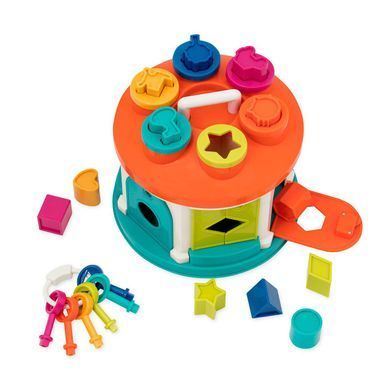 Развивающая игрушка сортер Умный домик (12 форм) Shape Sorter House Battat Lite BT4580Z