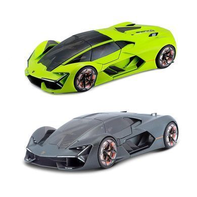Уценка Металлическая машинка Lamborghini Terzo Millennio 1/24 Bburago 18-21094 цвет в ассортименте зеленый, серый