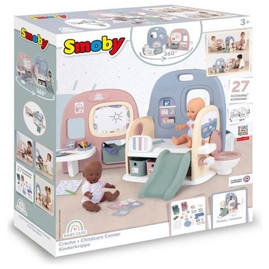 Детский центр для кукол Baby Care Childcare Center Smoby 240307 с аксессуарами