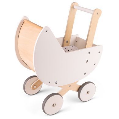 Дерев'яна коляска з люлькою для ляльок New Classic Toys 10760