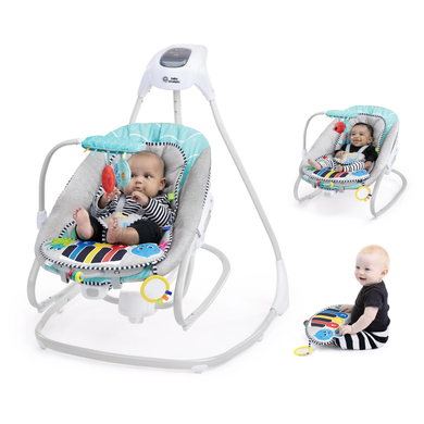 Крісло-гойдалка 4 в 1 Kick to It  Baby Einstein 17405 з іграшкою-фортепіано