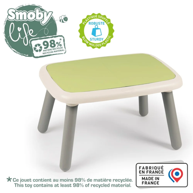Пластиковый детский стол (до 70 кг) Kid Table Smoby Life 7600880408