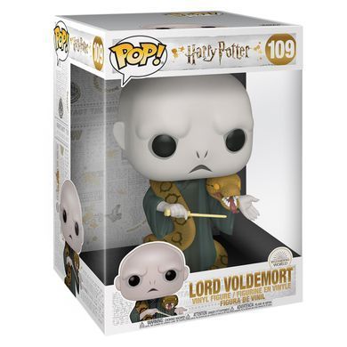 Виниловая игровая фигурка серии Гарри Поттер - Волдеморт с Нагайной Funko Pop! 48037 (25 см)