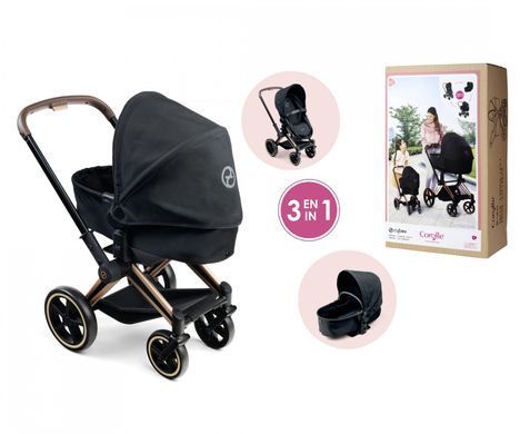 Коляска для ляльки 3в1 Priam Cybex зі знімною люлькою Corolle 9000141870
