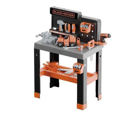 Іграшкова майстерня інструментів (79 аксес.) Bricolo Pro Black + Decker Smoby 7600360740