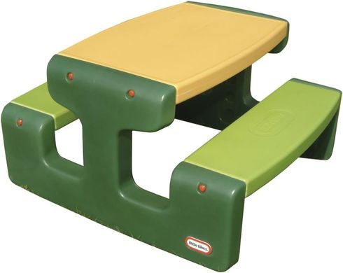 Детский большой стол для пикника Picnic Table Evergreen Little Tikes 466A для 6 детей