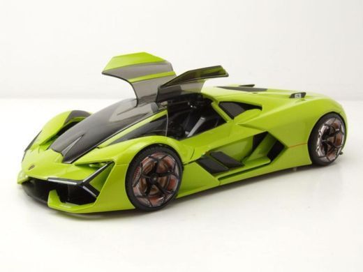 Уценка Металлическая машинка Lamborghini Terzo Millennio 1/24 Bburago 18-21094 цвет в ассортименте зеленый, серый