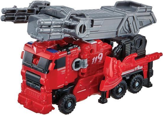 Уцінка Трансформер 18 см Пожежна машина-рятувальник S5 Rescue mini Tobot L Fire Truck Young Toys 301160