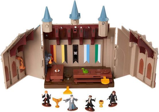 Уцінка Ігровий набір Harry Potter Велика зала Гогвортсу з інтерактивними функціями Wizarding World Jakks Pacific 50024