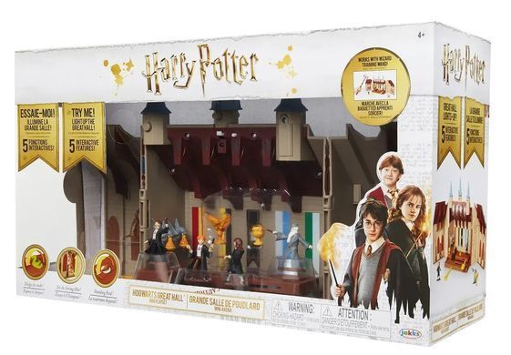 Уцінка Ігровий набір Harry Potter Велика зала Гогвортсу з інтерактивними функціями Wizarding World Jakks Pacific 50024
