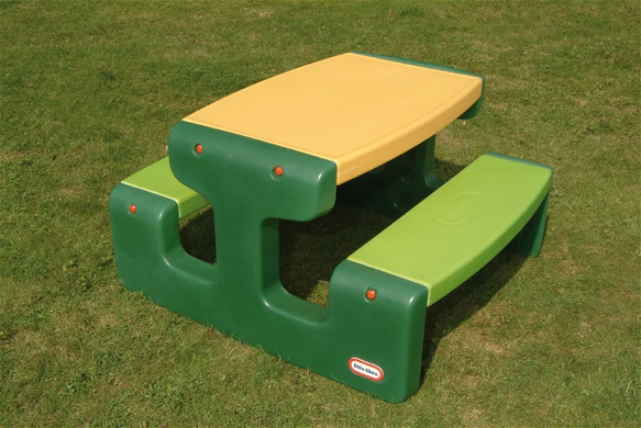 Детский большой стол для пикника Picnic Table Evergreen Little Tikes 466A для 6 детей