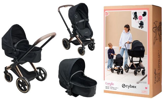 Коляска для ляльки 3в1 Priam Cybex зі знімною люлькою Corolle 9000141870