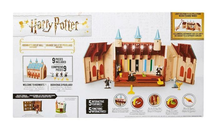 Уцінка Ігровий набір Harry Potter Велика зала Гогвортсу з інтерактивними функціями Wizarding World Jakks Pacific 50024
