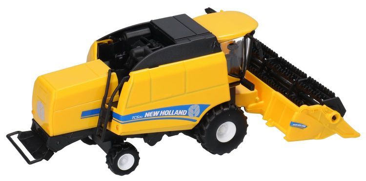 Автомодель Зерноуборочный комбайн (18 см., 1:50) New Holland TC5.90 Combine Harvest Bburago 18-31721