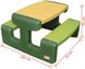 Дитячий великий стіл для пікніка Picnic Table Evergreen Little Tikes 466A для 6 дітей